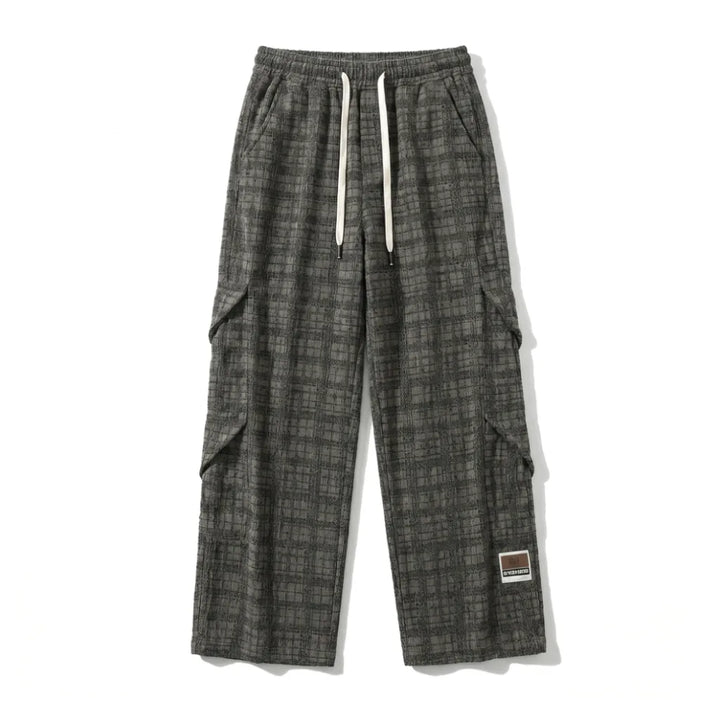 Chadwick Corduroy Wide-Leg Pants - Color:Green;Size:S