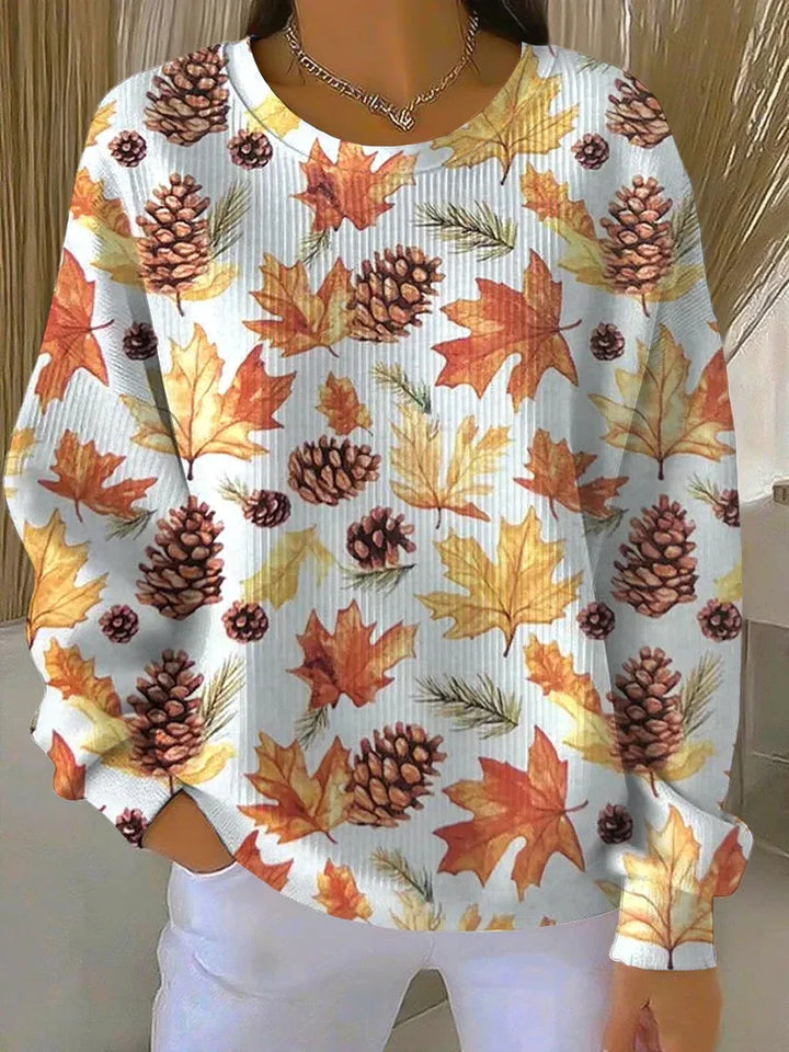 Charli | Women's Fall Maple Sweater - Color:Maple;Size:XS