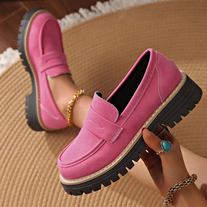 Cheney | Women's Premium Orthopedic Loafers - Color:Pink;Size:36