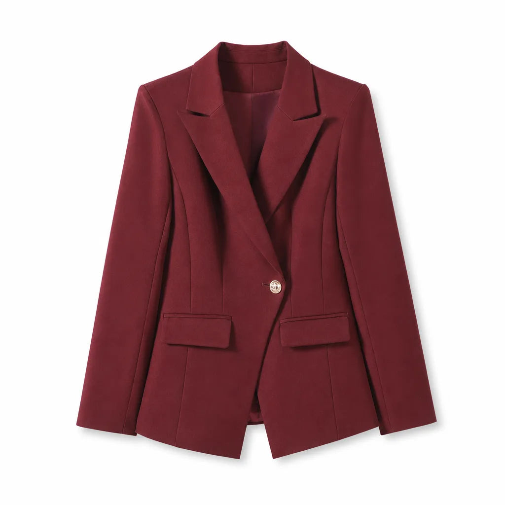 Christine Blazer  - Color:Red;Size:XS