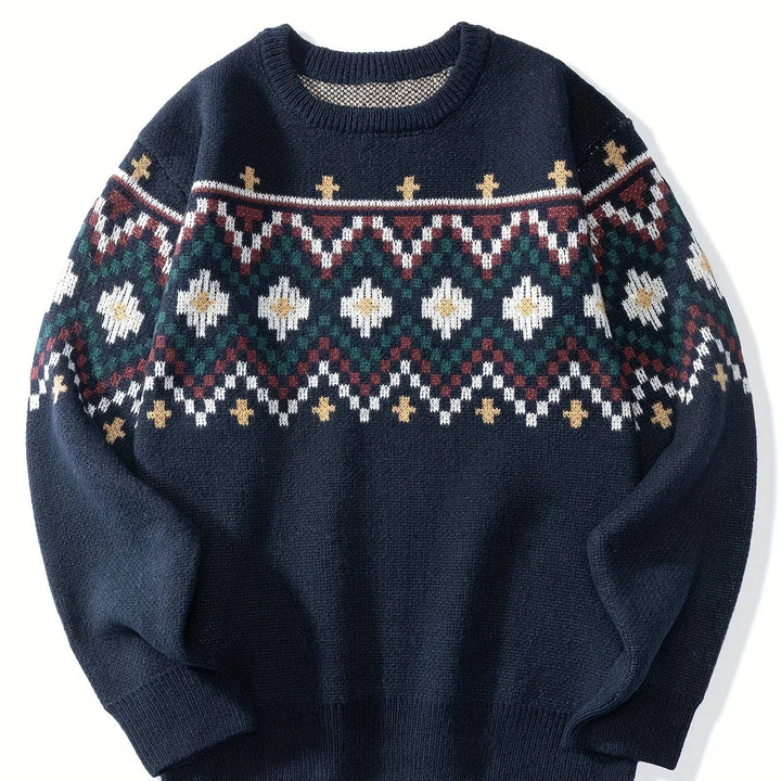 Cohen | Men's Soft Knit Sweater - Size:XS;Color:Navy
