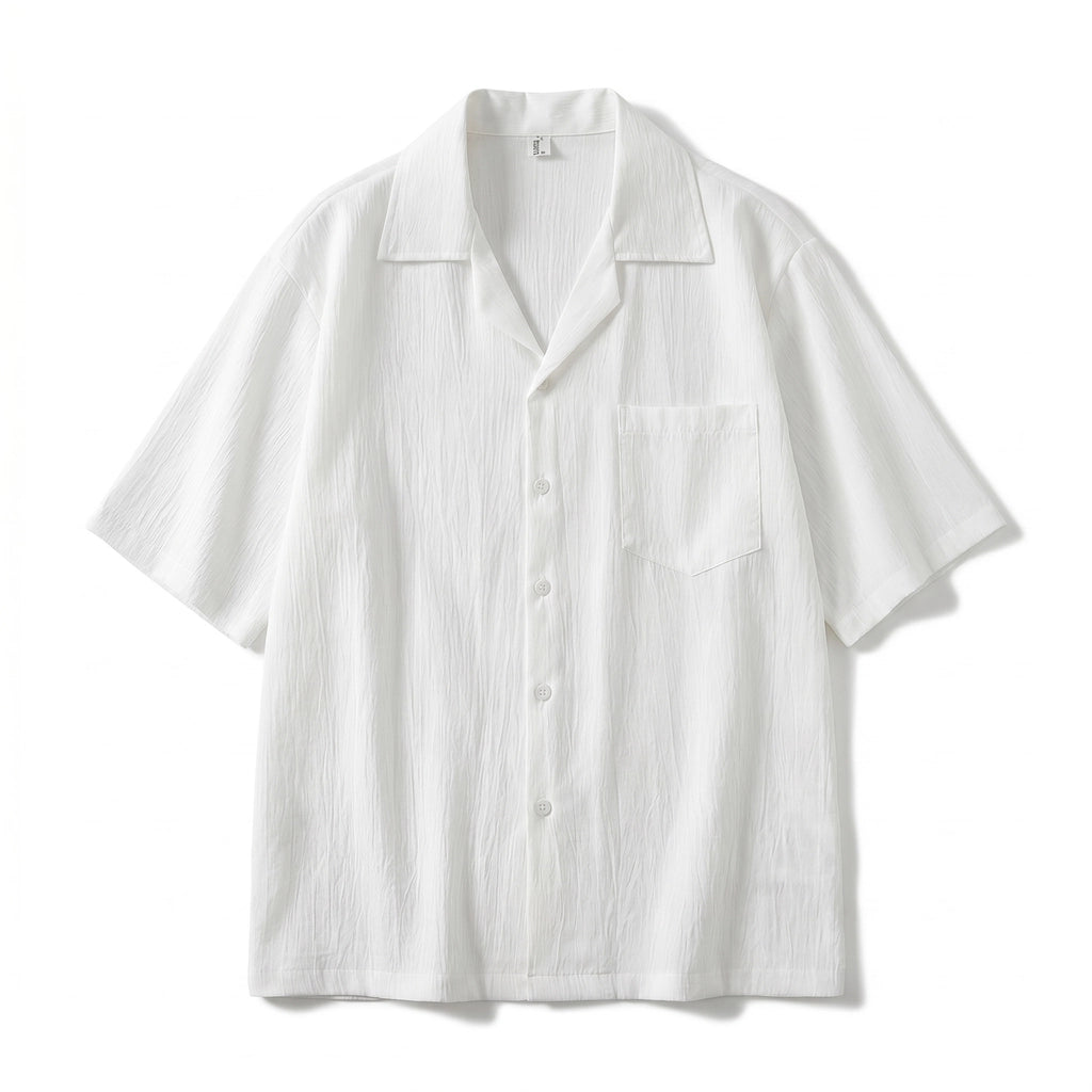Conrad Collar Shirt - Color:White;Size:M
