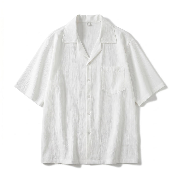 Conrad Collar Shirt - Color:White;Size:M