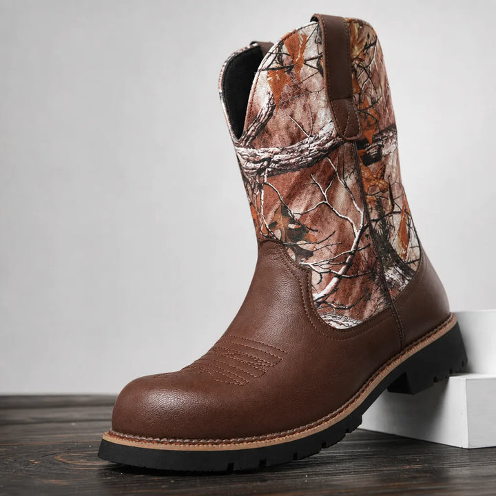 Men's Brown Forsythe Western Rider Boots