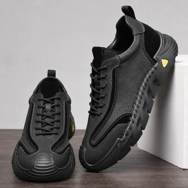 Cormac Walking Sneakers - Color:Black;Size:38