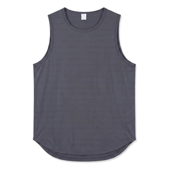 Cortland Air Mesh Tank - Color:Dark Gray;Size:XXS