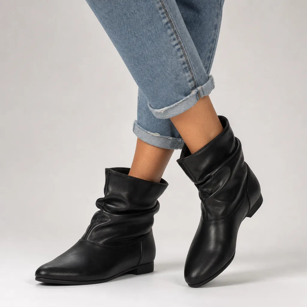 Cosima | Women's Fall Ankle Boots - Color:Black;Size:36