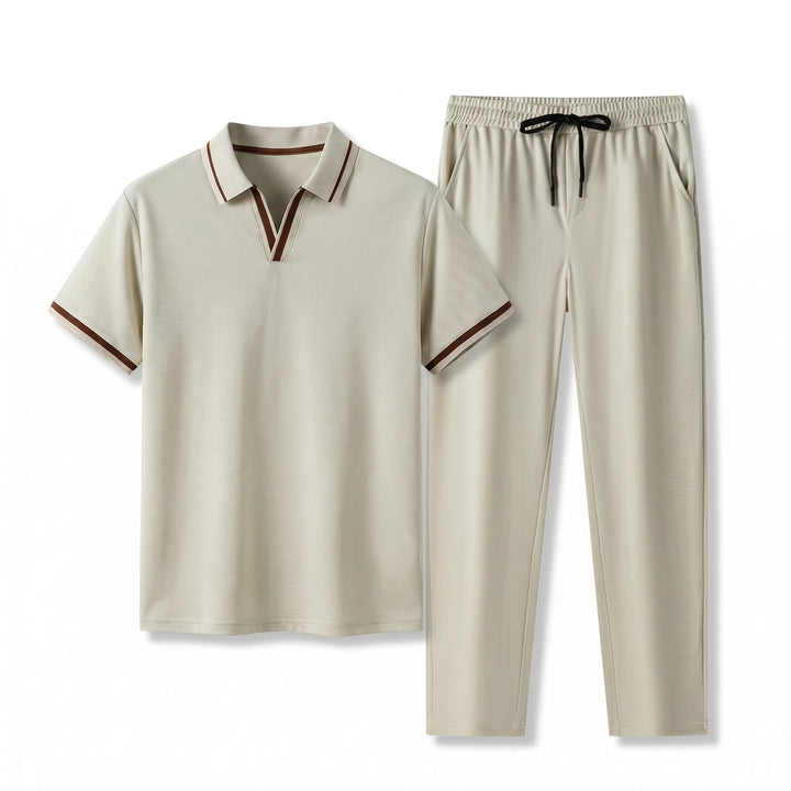 Crosby Essential Set - Color:Khaki Set;Size:S