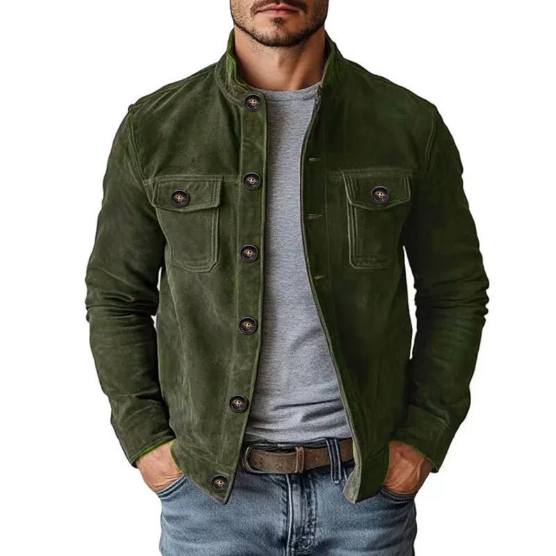 Dabney |  Men's Classic Jacket  - Color:Green;Size:XS