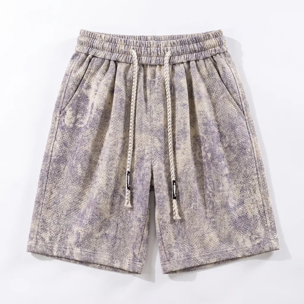Daniel Jacquard Shorts - Color:Apricot;Size:S