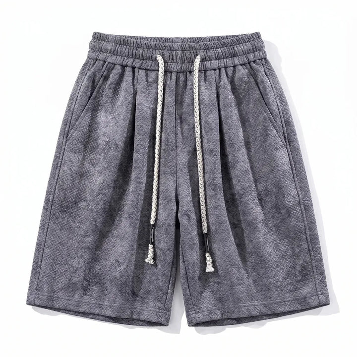 Daniel Jacquard Shorts - Color:Gray;Size:S