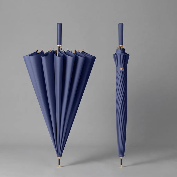 Daphne | Long Handle Outdoor Umbrella - Color:Blue