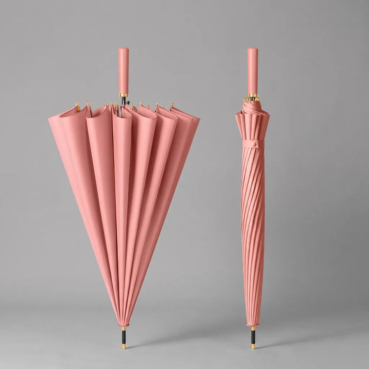 Daphne | Long Handle Outdoor Umbrella - Color:Pink