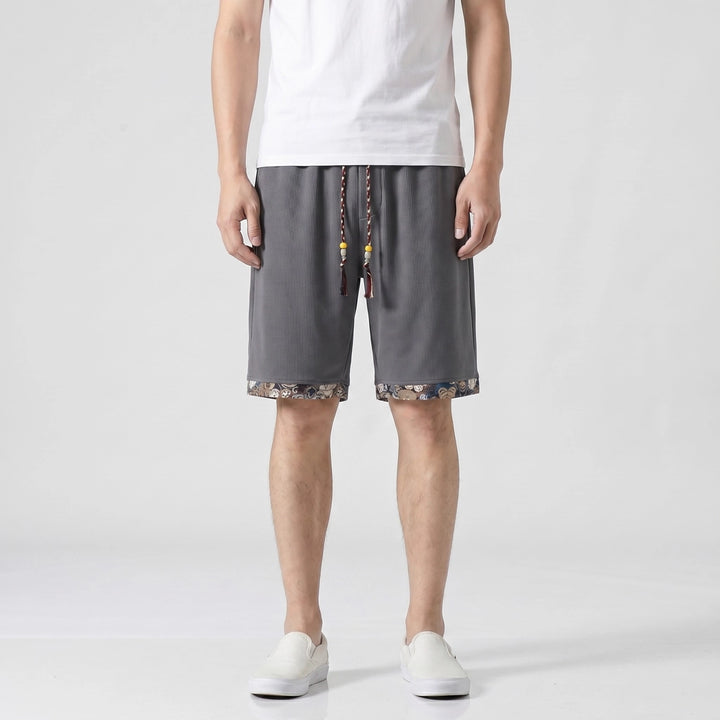 Dark Gray Matilda Loose Fit Shorts 4