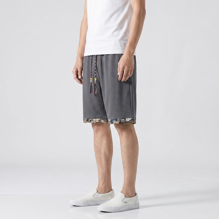Dark Gray Matilda Loose Fit Shorts 2