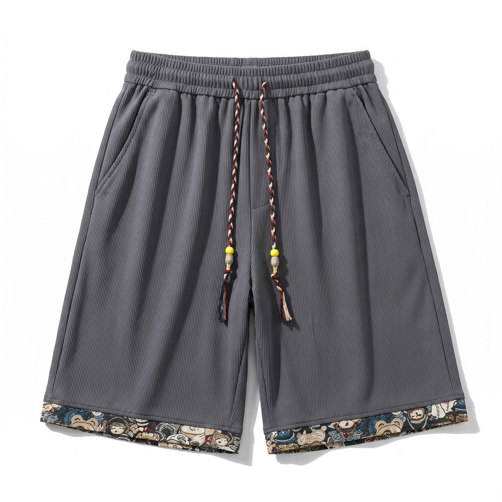 Dillon Fleece Shorts - Color:Dark Gray;Size:S