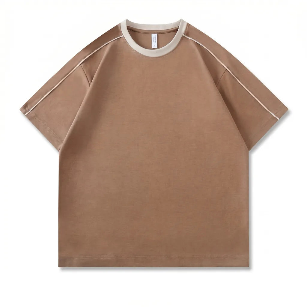 Dawson Essential Raglan Tee - Color:Amber Brown;Size:S