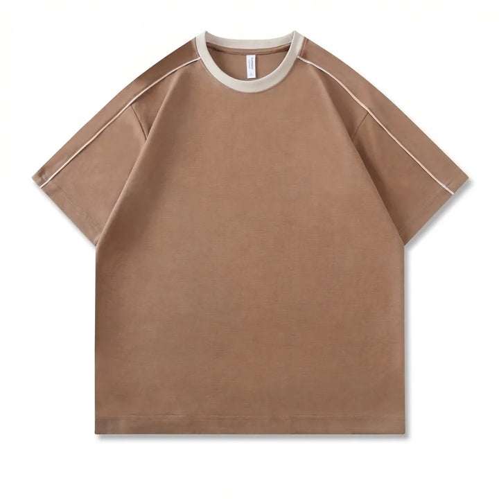 Dawson Essential Raglan Tee - Color:Amber Brown;Size:S