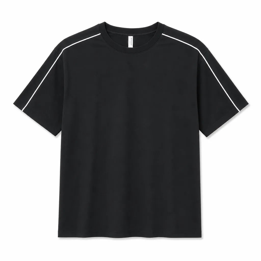 Dawson Essential Raglan Tee - Color:Black;Size:S