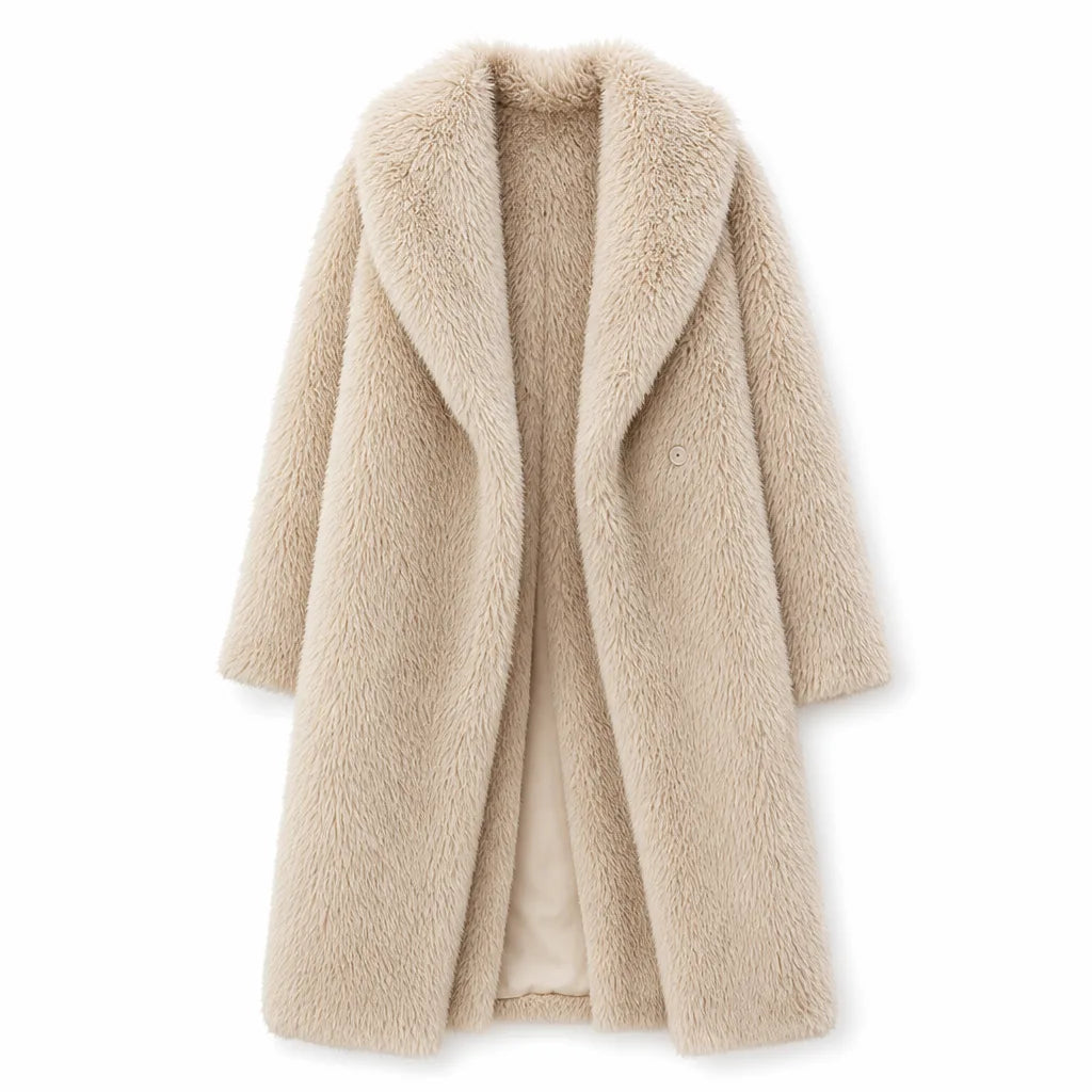 Deborah | Women's Teddy Trench Coat - Color:Beige;Size:XS
