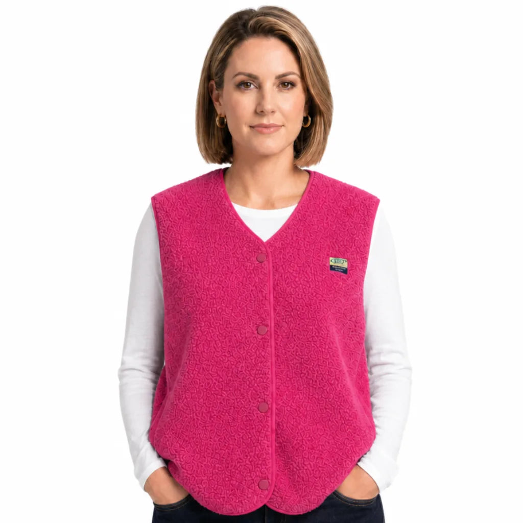 Women's Delphine Sherpa Body Warmer -G
