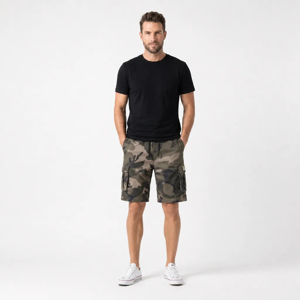 Dempsey Cotton Cargo Shorts