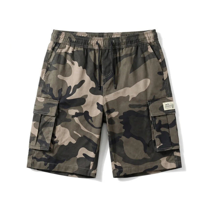 Dempsey Cargo Shorts - Color:Camo Khaki;Size:S