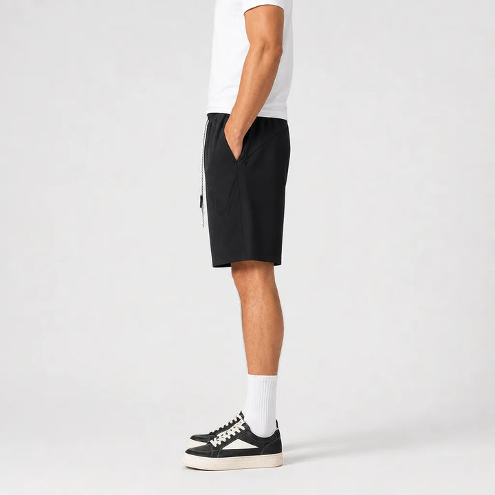 Men's Black Dominic Cool Mesh Shorts