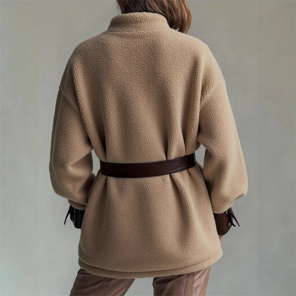 Women's Donna | Women's Belted Teddy Jacket