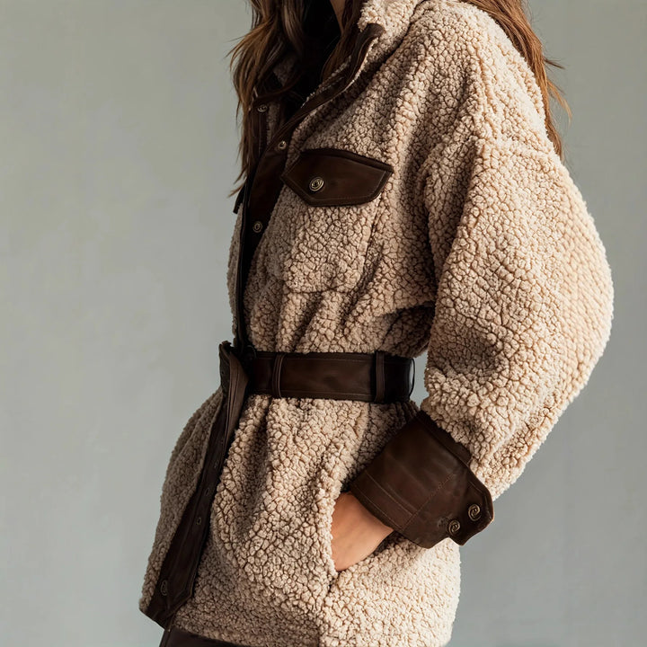 Women's Donna | Women's Belted Teddy Jacket