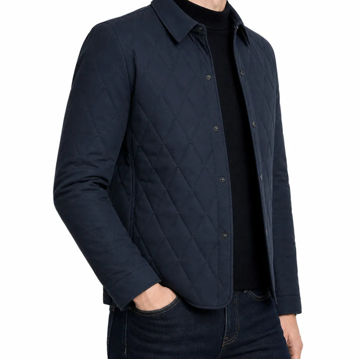 Men's Blue Murray Quilted Jacket