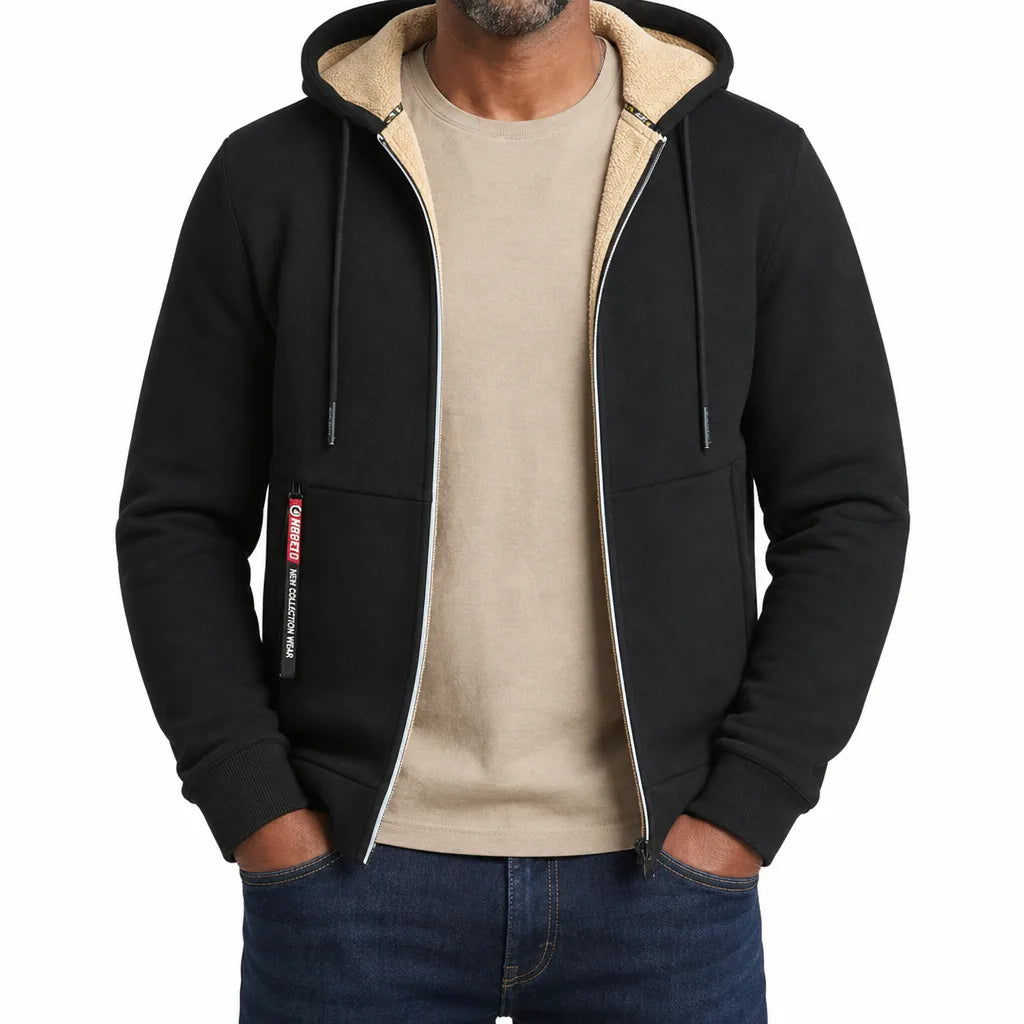 Douglas Full Zip Hoodie - Color:Black;Size:XS
