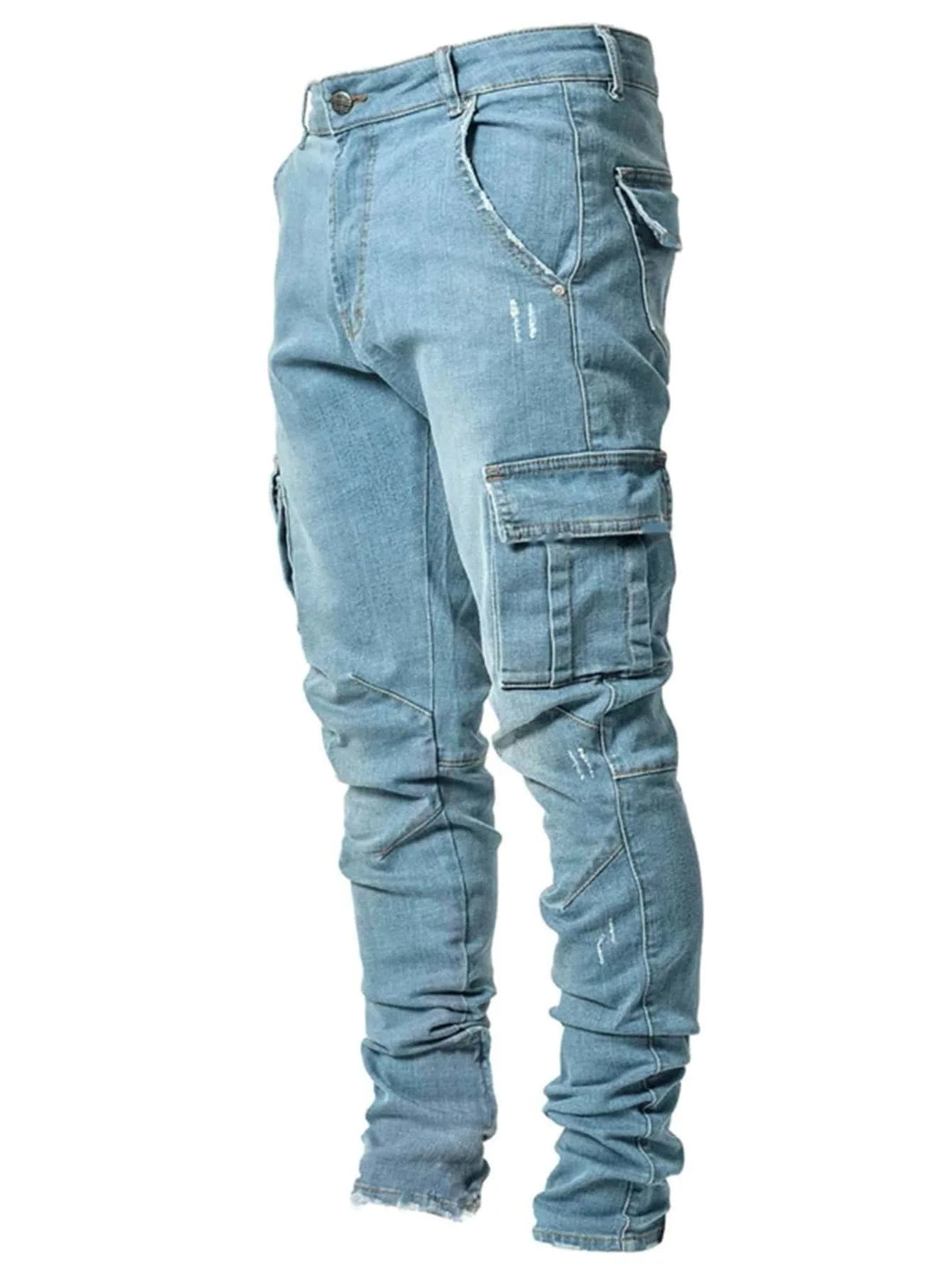 Drake | Men's Ultra-Stretch Casual Jeans - Color:Blue;Size:XS