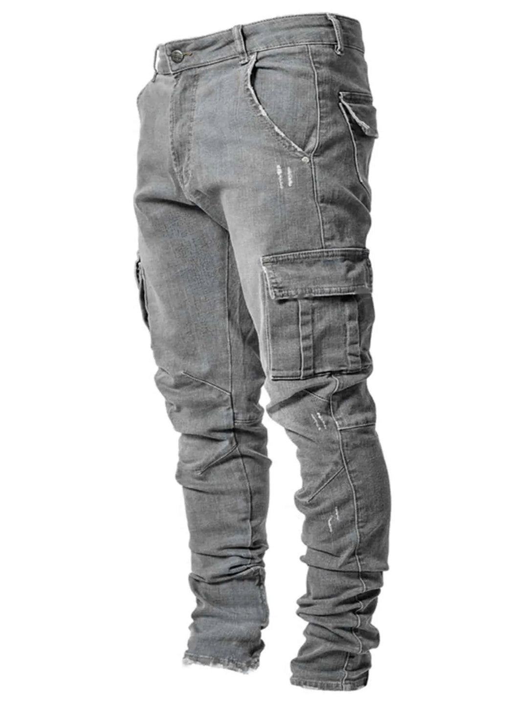 Drake | Men's Ultra-Stretch Casual Jeans - Color:Gray;Size:XS