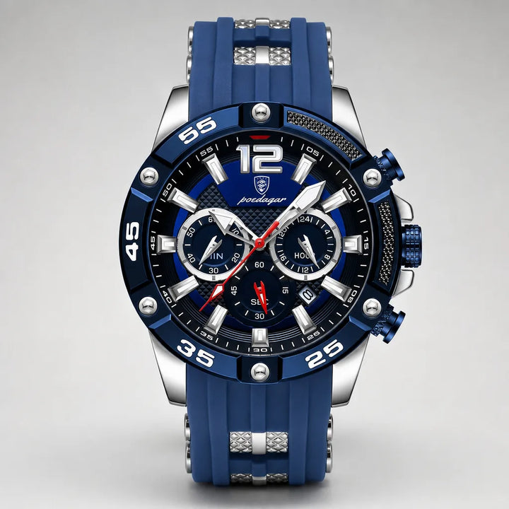 Drake Quartz Pro Watch - Color:Blue