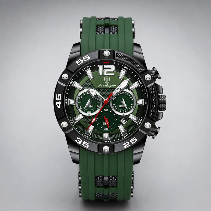 Drake Quartz Pro Watch - Color:Green