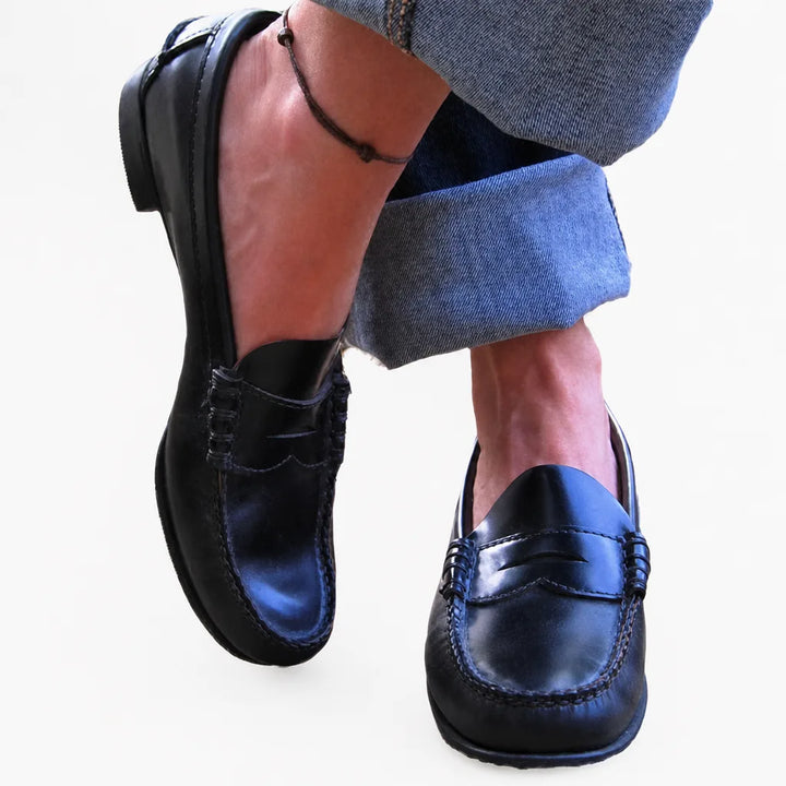 Duffy | Women's Orthopedic Loafers  - Color:Black;Size:34