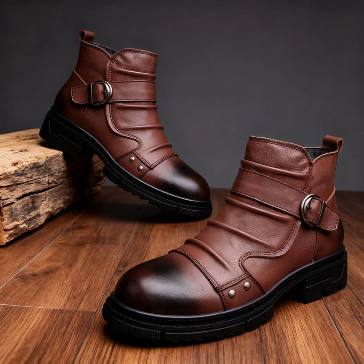 Duncan | Mens Fall Hiking Boots - Color:Brown;Size:38