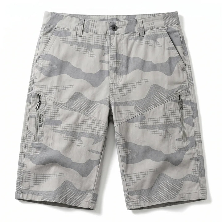 Eaton Camo Shorts - Color:Light Gray;Size:M