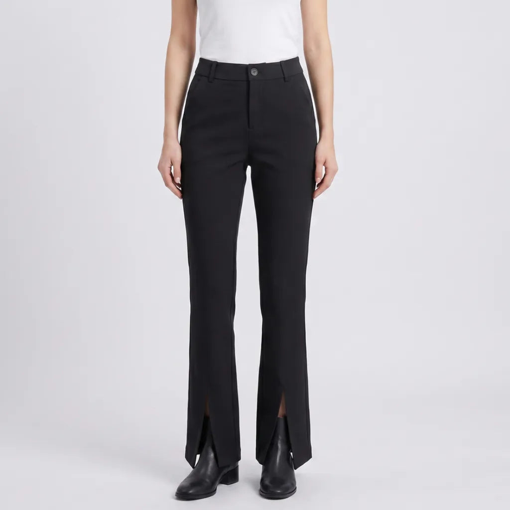 Leon Cotton Flare Trousers