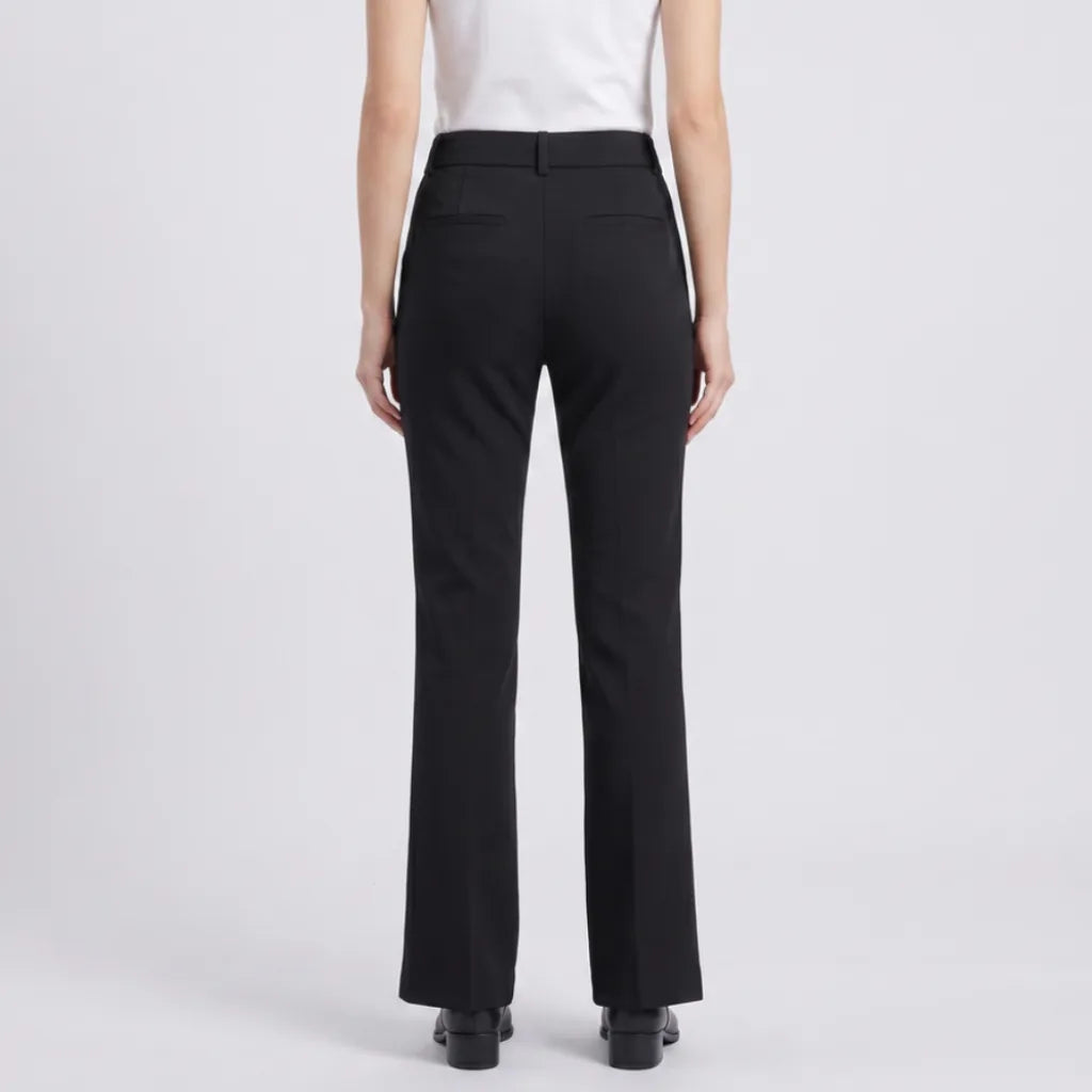 Leon Cotton Flare Trousers