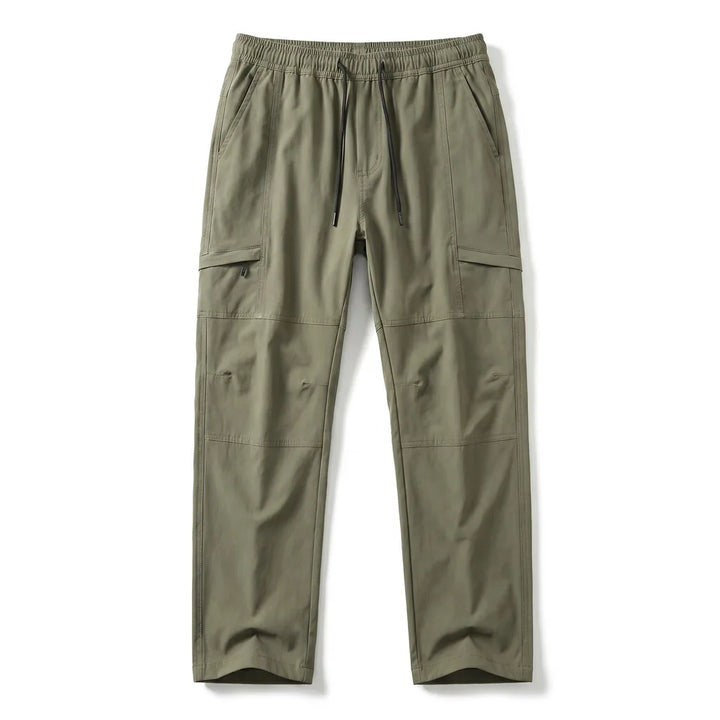 Elijah Lined Cargo Pants - Color:Army Green;Size:S