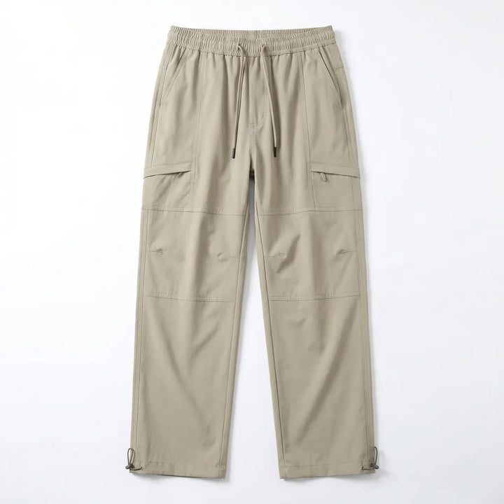 Elijah Lined Cargo Pants - Color:Beige;Size:S