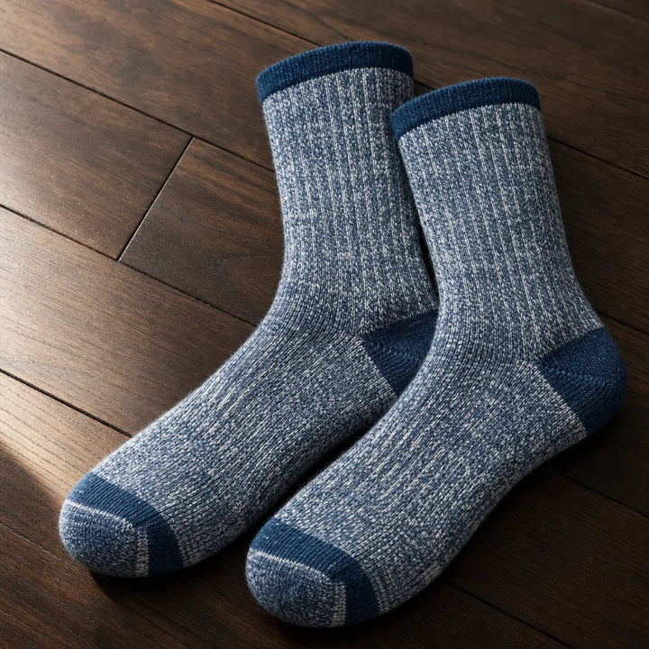 Men's Black Elijah Merino Wool Socks