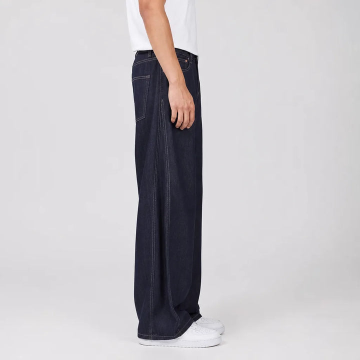 Men's Gray Archibald Cotton Barrel Jeans