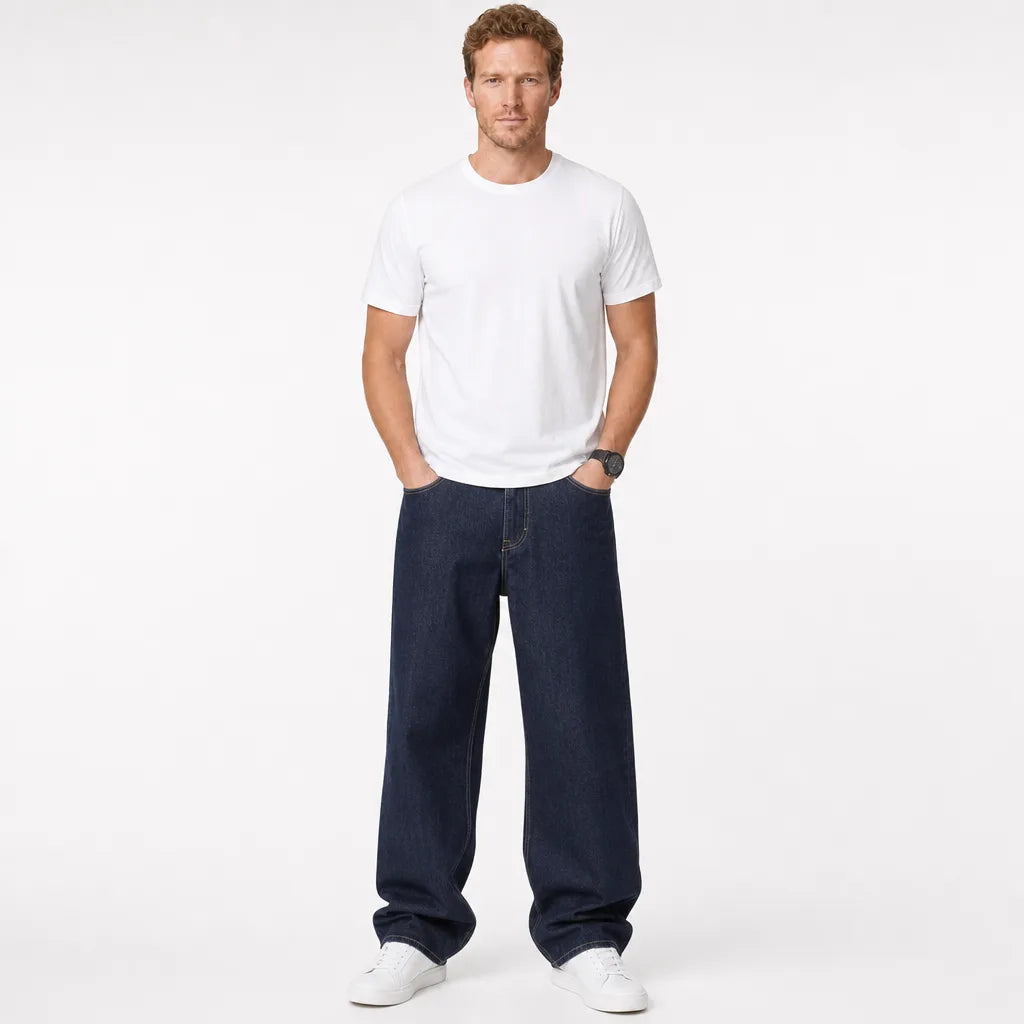 Men's Archibald Cotton Barrel Jeans