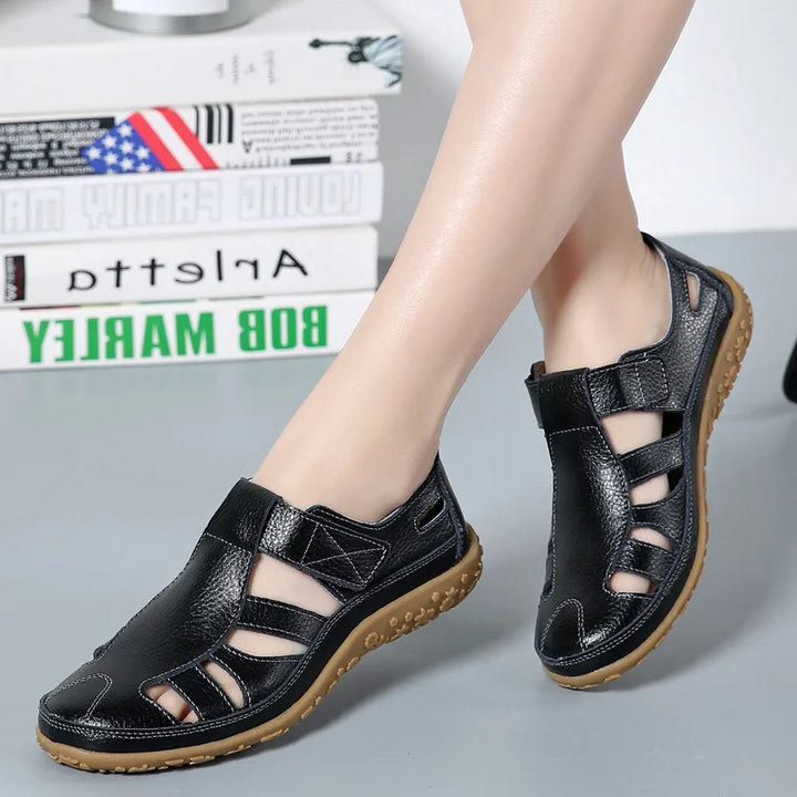 Elise | Women's Orthopedic Sandals - Color:Black;Size:35