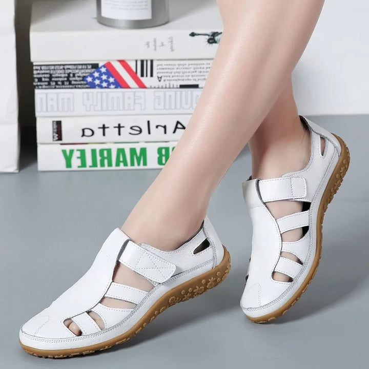 Elise | Women's Orthopedic Sandals - Color:White;Size:35