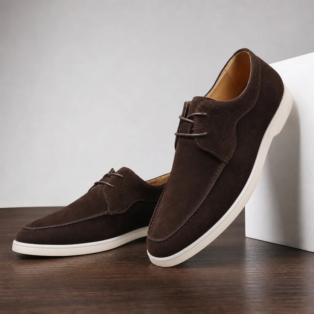 Men's Brown Reeves Lace Up Sneakers