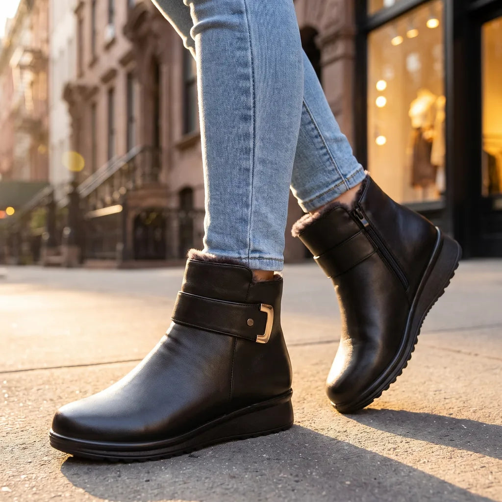 Women's Eloise | Womens Fall Leather Ankle Boots